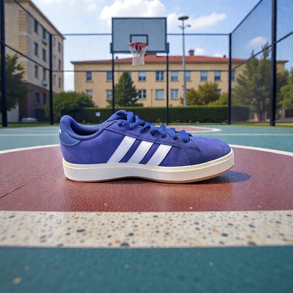 NWT Adidas Women’s Rare Blue Fashion Sneakers - Size 8 - Picture 3 of 7